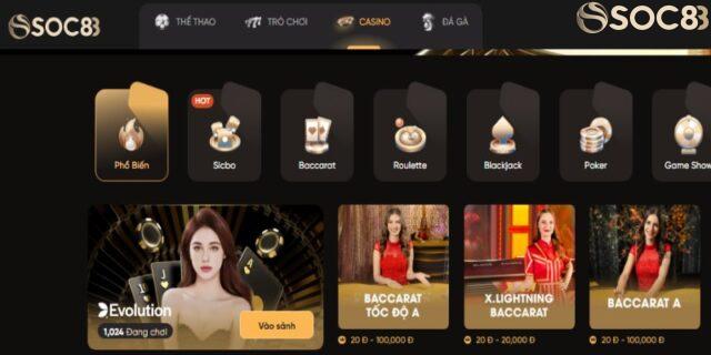 Vì sao nên chơi game bài đổi thưởng tại SOC88