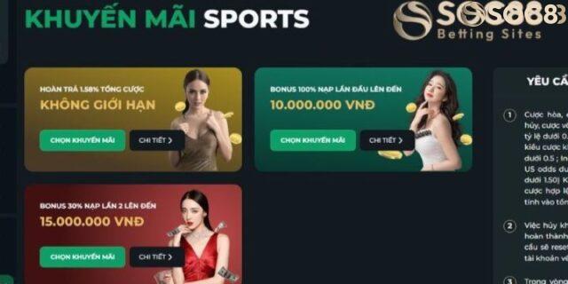 khuyến mãi hot Soc88