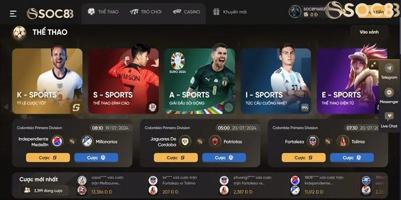 Lợi Ích Khi Liên Hệ SOC88